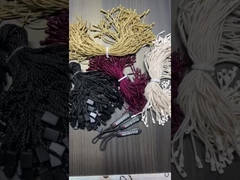 Su geçirmez örülmüş naylon kıyafet etiket bağlayıcılar Snap Lock Pin Loop