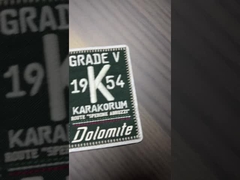 Toplu Patch Giysi Giyim Aksesuarları için Etiketler Üzerine Özel Dikiş