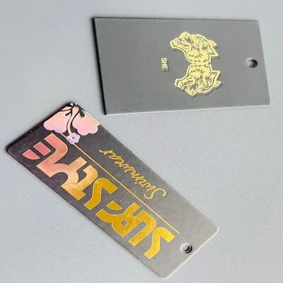 Round Custom Clothing Hang Tags Delivering Quick And Label Solutions To Optimize Apparel Display And Consumer Attraction