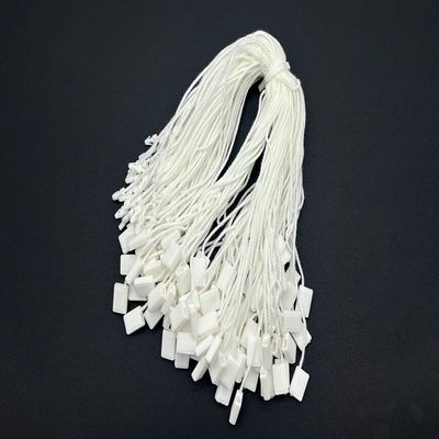 Beyaz Asma Naylon Plastik Etiket Bağlayıcı İp Düzgen ODM