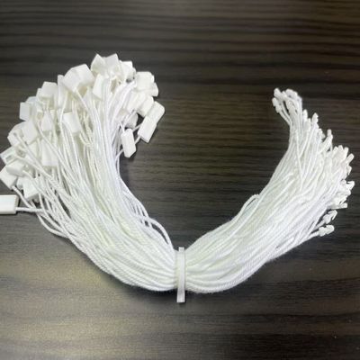 Beyaz Asma Naylon Plastik Etiket Bağlayıcı İp Düzgen ODM