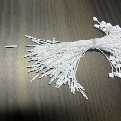 Giysi Beyaz Poliester Güvenlik Loop Plastik Etiket Bağlayıcı Evrensel