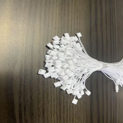 Giysi Beyaz Poliester Güvenlik Loop Plastik Etiket Bağlayıcı Evrensel
