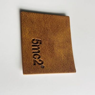 PU Gerçek Jeans Deri Etiket Giysi Giyim Etiketleri Özel
