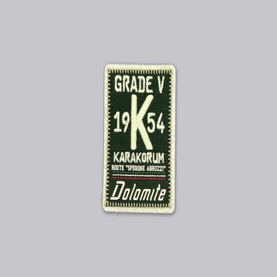 Toplu Patch Giysi Giyim Aksesuarları için Etiketler Üzerine Özel Dikiş