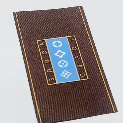 Giysi Dokuma Giysi Etiketler Logo Etiketler El sanatı için özel tasarımlar