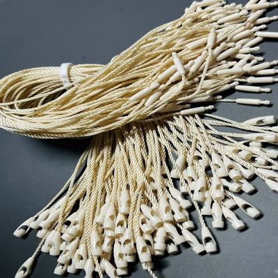 OEM Toplu Döşeli Nylon Kilitli Kumaş Etiket Bağlayıcılar Beige