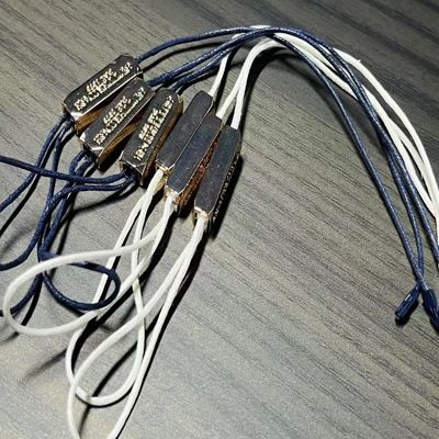 Ticari Etiketleme Nylon Hang Tag Bağlayıcılar Loop Odm