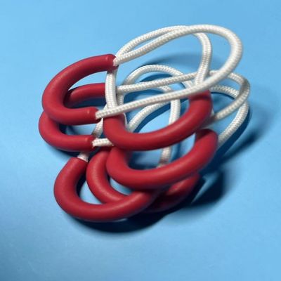 Yuvarlak Tekrar Kullanılabilir Plastik Kablo Fermuar Çekici Kaydırıcı Döngü Hava Duruma Karşı