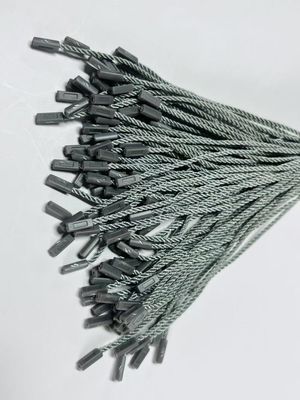 Gri POM Plastik Naylon Etiket Bağlayıcıları