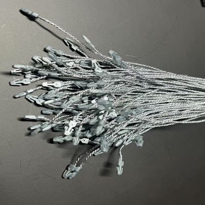 Kumaş giysi için özel Alüminyum Plastik Asma Etiketi Bağlayıcılar