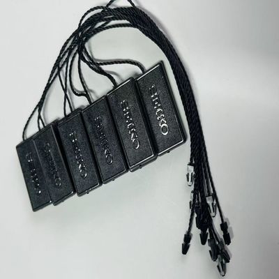 Hava koşullarına karşı dayanıklı 3 inç Siyah Asma Etiketi Sabun Swing Etiketi Fil 100pcs