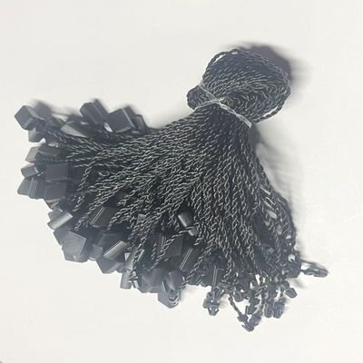 ODM 7 Inç Dikdörtgen Siyah Plastik Etiket Bağlayıcılar Elastiki