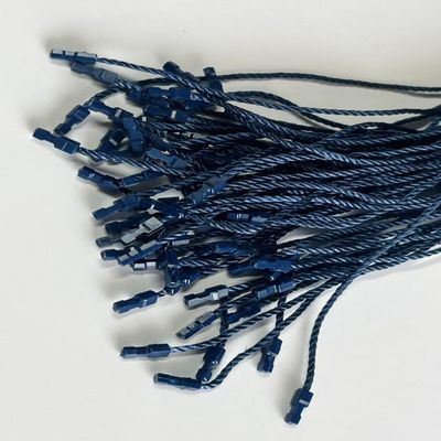 Hafif Güvenlik Loop Plastik Etiket Bağlayıcı Perakende Mağazaları için Koyu Mavi