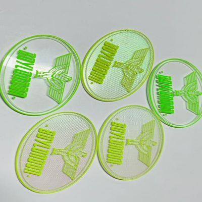 TPU Technology Heat Transfer Clothing Labels for Pet Size mm Custom Design