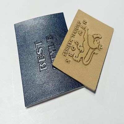 Customization Jeans Leather Label Durable Stylish Custom Leather Patch for Jeans Apparel Accessories