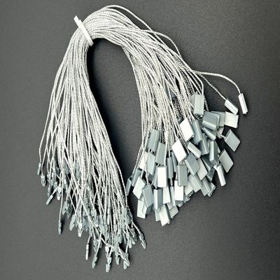 Kumaş giysi için özel Alüminyum Plastik Asma Etiketi Bağlayıcılar