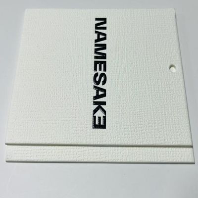 Yazılabilir Giyim Giysi Asma Etiketi 280gm Bristol Board Perakende için