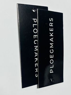 Özel Karton Swing Aksesuarları Giysiler İçin Tağ 500 Paket