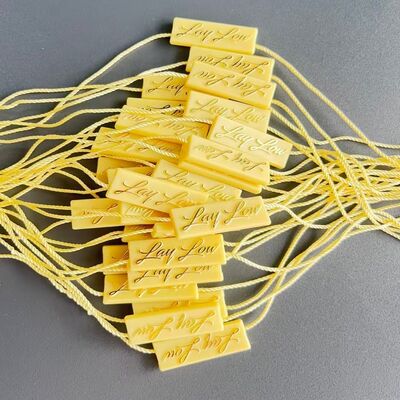 Çıkartılmış Plastik Etiket Bağlayıcı Ekolojik Arkadaşça Dayanıklı Plastik Dokusu Güvenli Etiketleme Uygulamaları için İdeal