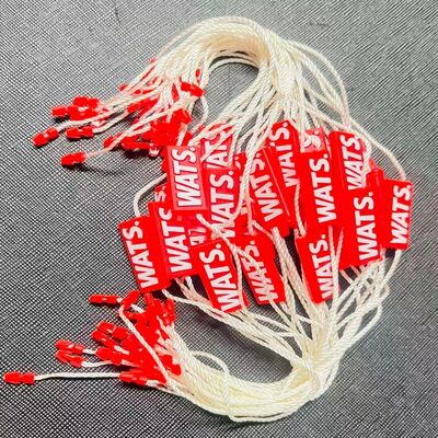200 Milimetre İp Uzunluğu Plastik Etiket Tutucu, Giyim Etiketlemesi İçin Tasarlanmış, Güvenli Bağlantı ve Kolay Uygulama Sağlar