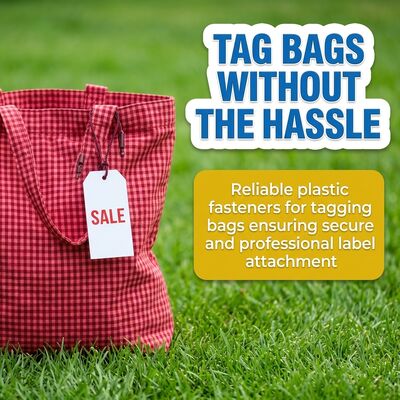 Burgundy ABS Polyester Nylon Tag Bağlayıcılar Loop Kurşun Şekilli Kolye